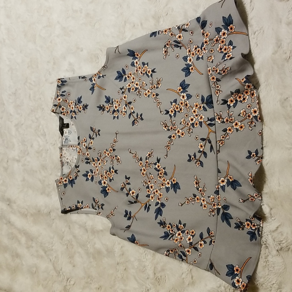 Banana Republic Top Womens Size Small Floral Sleeveless Cottage Fairy